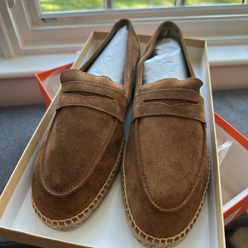 Castañer Nacho Suede Espadrilles – Men’s (Brand New) Brown